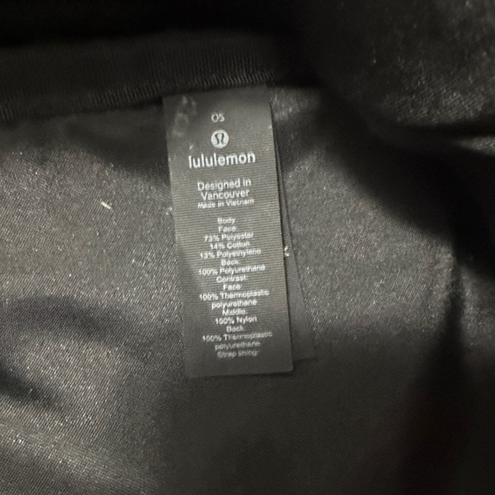 lululemon athletica Checkered Black Backpack - Picture 2 of 5